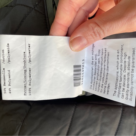 Pikeur Omira Green Waterproof Parka size: EU 42/USA10 like new - Picture 7 of 7